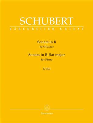 Franz Schubert: Sonata In B-flat Major D 960: Klavier Solo