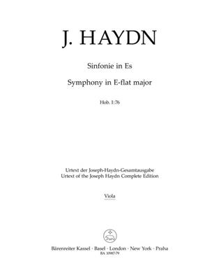 Joseph Haydn: Symphony in E-flat major: Orchester