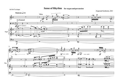 Zsigmond Szathmáry: Sense Of Rhythm: Orgel mit Begleitung