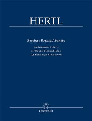 Frantisek Hertl: Sonata: Kontrabass mit Begleitung