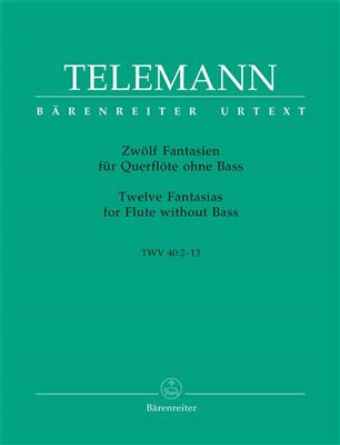 Georg Philipp Telemann: Twelve Fantasias For Flute Without Bass: Flöte Solo