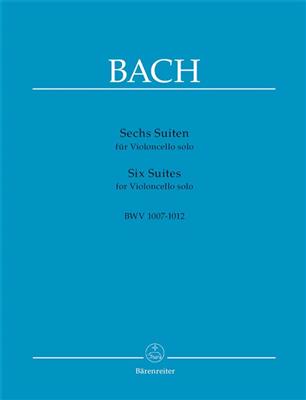 Johann Sebastian Bach: Six Suites For Cello Solo BWV 1007-1012: Cello Solo