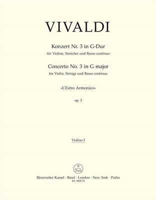 Antonio Vivaldi: Concerto III: Streichorchester