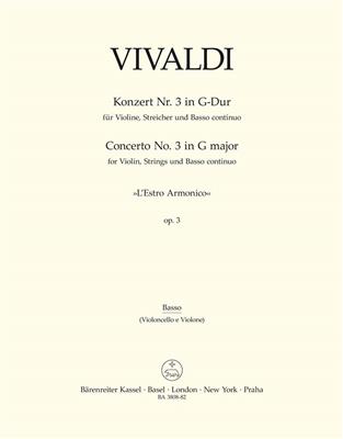 Antonio Vivaldi: Concerto III: Streicher Duett
