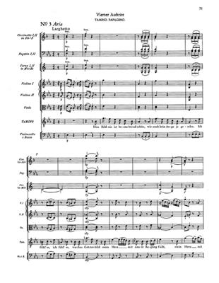 Wolfgang Amadeus Mozart: Die Zauberflote: Opern Klavierauszug