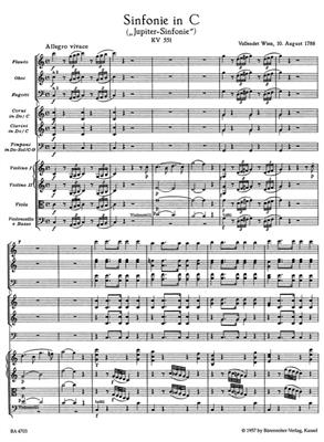 Wolfgang Amadeus Mozart: Sinfonie Nr. 41 C-Dur: Orchester