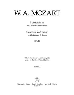 Wolfgang Amadeus Mozart: Clarinet Concerto In A K.622: Orchester mit Solo