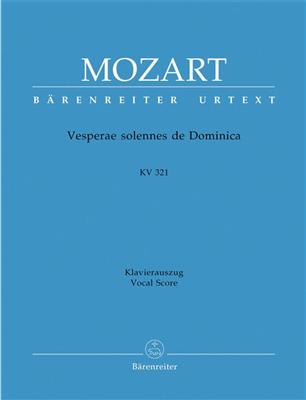 Wolfgang Amadeus Mozart: Vesperae Solennes De Dominica K.321: Gemischter Chor mit Klavier/Orgel