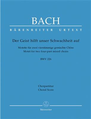 Johann Sebastian Bach: Der Geist hilft unser Schwachheit auf BWV 226: Gesang Solo