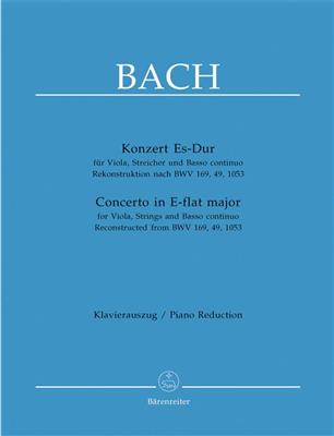 Johann Sebastian Bach: Concerto In E Flat: Viola mit Begleitung