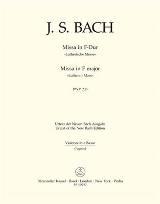 Johann Sebastian Bach: Mass in F major BWV 233 Lutheran Mass 1: Streicher Duett