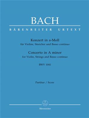 Johann Sebastian Bach: Violin Concerto In A Minor BWV 1041: Orchester mit Solo