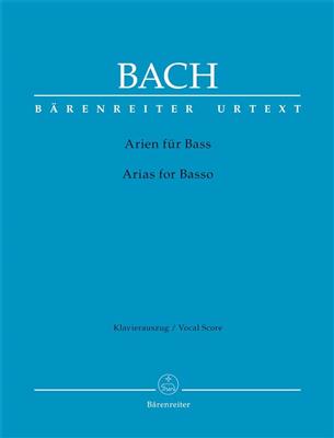 Johann Sebastian Bach: Arias for Basso: Gesang mit Klavier