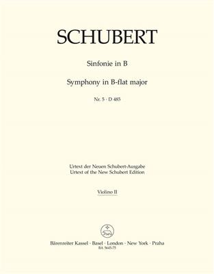 Franz Schubert: Symphony No.5 In B-Flat D 485: Orchester