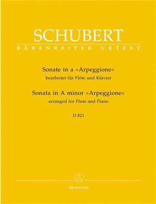 Franz Schubert: Sonate A Arpeggione: Flöte mit Begleitung