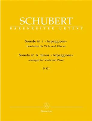 Franz Schubert: Arpeggione Sonata Viola & Piano: Viola mit Begleitung