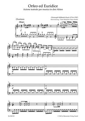 Christoph Willibald Gluck: Orfeo ed Euridice (Vienna Versiion 1762): Gemischter Chor mit Ensemble