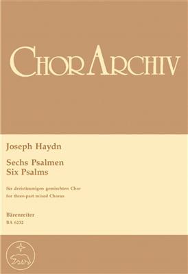 Franz Joseph Haydn: Six Psalms: Gemischter Chor mit Begleitung