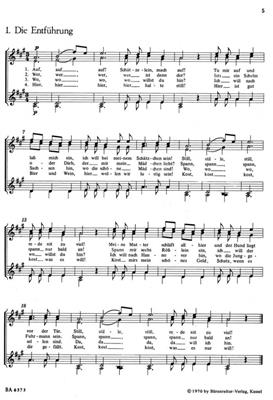 Johannes Brahms: Volksliedbearbeitungen: Frauenchor mit Begleitung