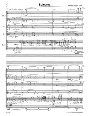 Manfred Trojahn: Soleares: Klavierquintett