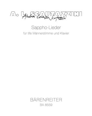 Andrea Lorenzo Scartazzini: Sappho Lieder: Gesang mit Klavier