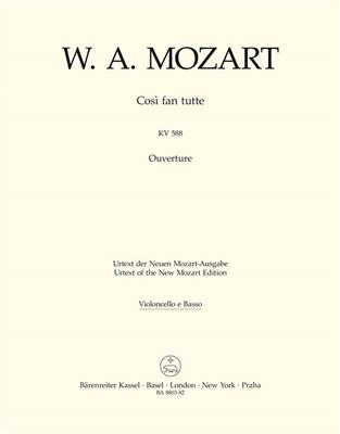 Wolfgang Amadeus Mozart: Ouverture zu Cosi fan tutte: Streicher Duett