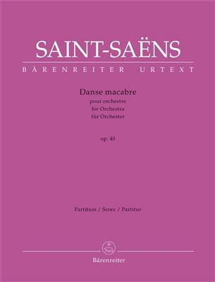 Camille Saint-Saëns: Dance Macabre Op. 40 - Full Score: Orchester