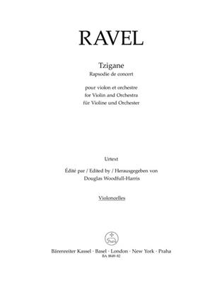 Maurice Ravel: Tzigane: Orchester mit Solo