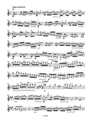 Oscar Rieding: Concertino A Op.21: Violine mit Begleitung
