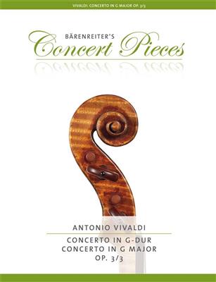 Antonio Vivaldi: Concerto For Violin In G Op.3/3: Violine mit Begleitung
