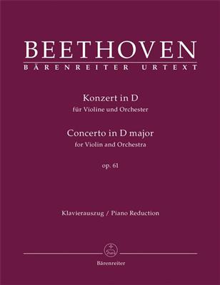 Ludwig van Beethoven: Violin Concerto In D Op.61 - Piano Reduction: Klavier Solo