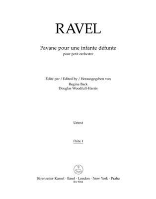 Maurice Ravel: Pavane pour une infante defunte: Kammerorchester