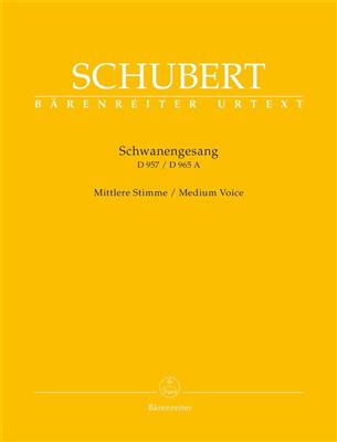 Schwanengesang D.957 / D.965a - Medium Voice: Gesang Solo