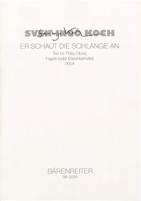 Sven-Ingo Koch: Er schaut die Schlange an: Holzbläserensemble