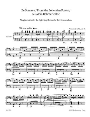 Antonín Dvořák: From The Bohemian Forest Op.68 For Piano Duet: Klavier vierhändig