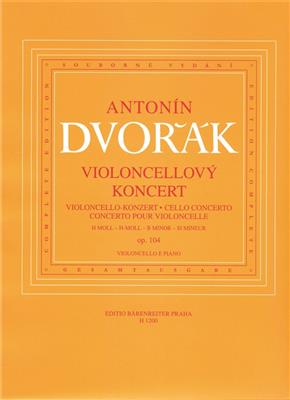Antonín Dvořák: Cello Concerto B min Op104 Vc & Piano: Orchester mit Solo
