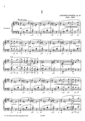 Antonín Dvořák: Walzer: Klavier Solo