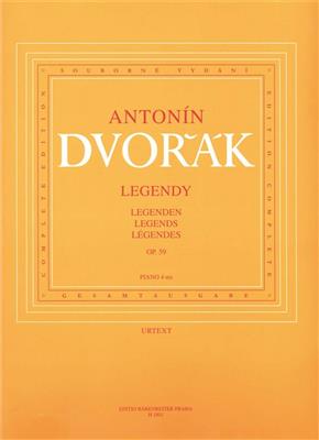 Antonín Dvořák: Legenden - Legends - Légendes - Op. 59: Klavier vierhändig