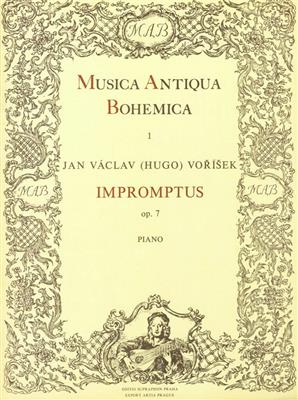 Jan Václav: Impromptus Opus 7: Klavier Solo