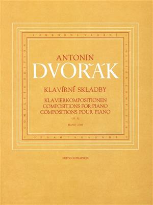 Antonín Dvořák: Klavierkompositionen: Klavier Solo