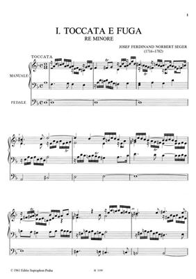 Josef Ferdinand Norbert Seger: Composizioni per organo I: Orgel