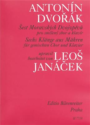 Antonín Dvořák: 6 Moravian Duets Arranged By Leos Janacek: (Arr. Leos Janacek): Gemischter Chor mit Begleitung