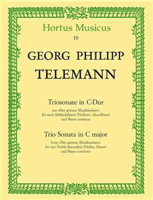 Georg Philipp Telemann: Trio Sonata from 'Der Getreue Musikmeister': Flöte Duett