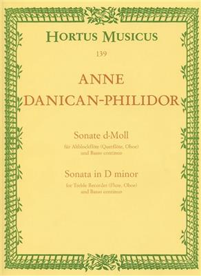 Danican-Philido: Sonate D: Blockflöte