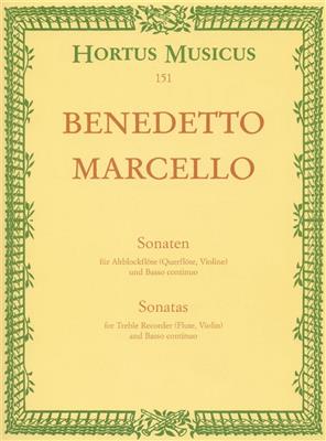 Benedetto Marcello: Sonaten 1 F-Dur D Op.2: Altblockflöte mit Begleitung