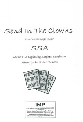 Send In The Clowns: (Arr. Stephen Sondheim): Frauenchor mit Klavier/Orgel