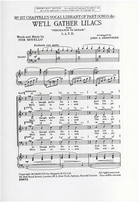 We'Ll Gather Lilacs: Gemischter Chor mit Begleitung