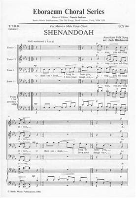 Shenandoah: (Arr. J Hindmarsh): Männerchor mit Begleitung