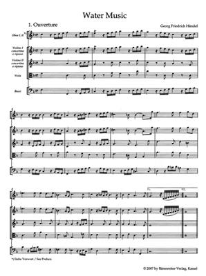 Georg Friedrich Händel: Water Music HWV 348-350: Orchester