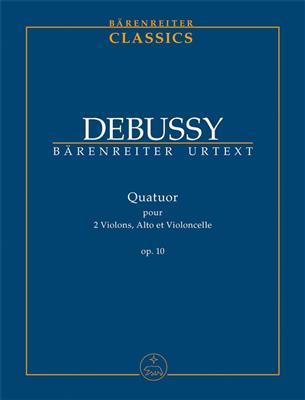 Claude Debussy: String Quartet - Study Score: Streichquartett